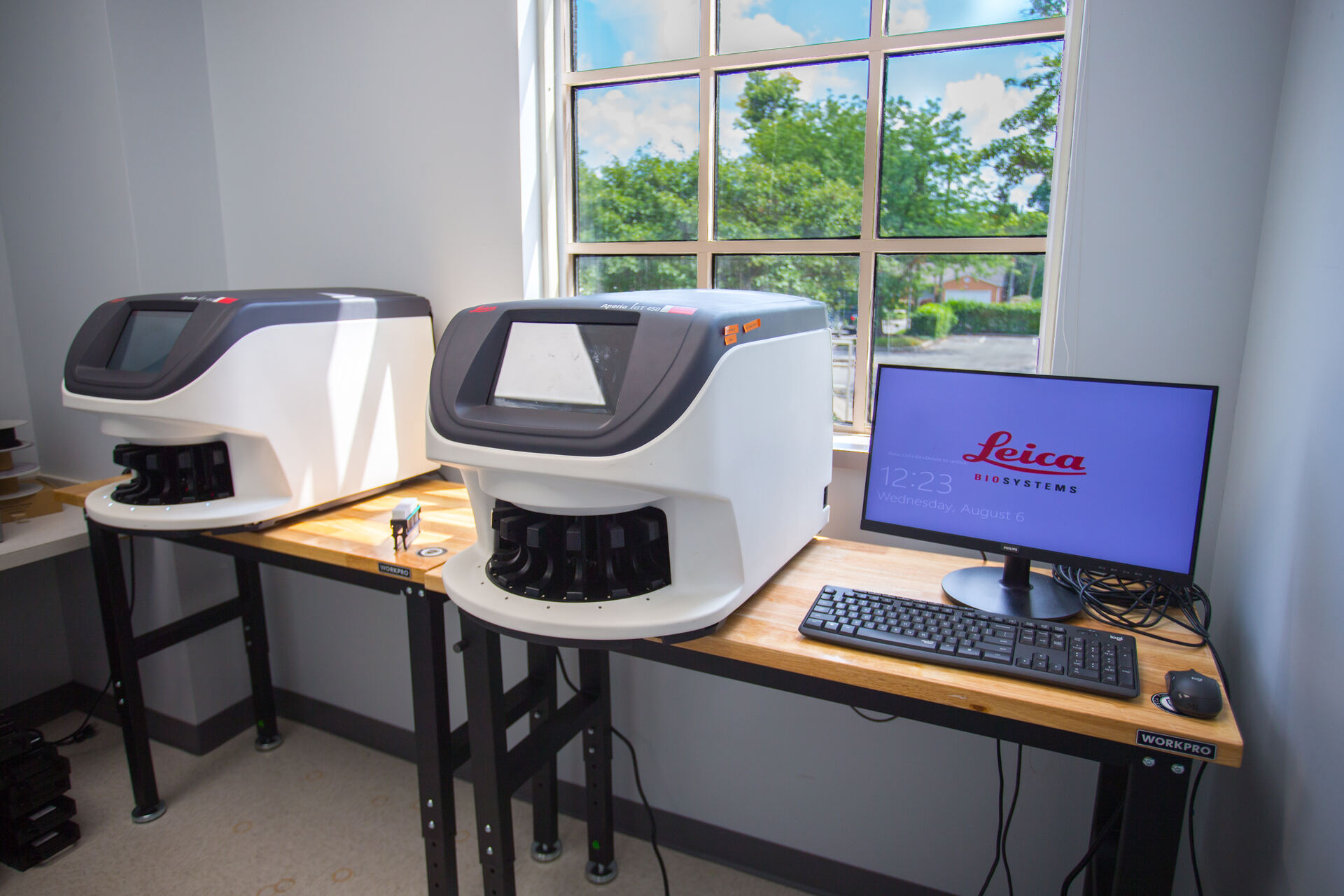 Leica GT450 digital pathology scanners at SCOPE Diagnostics